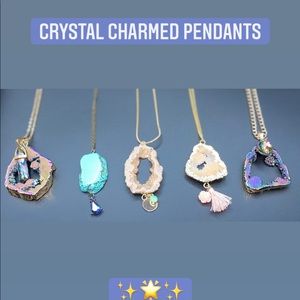 Charmed Crystal Pendants